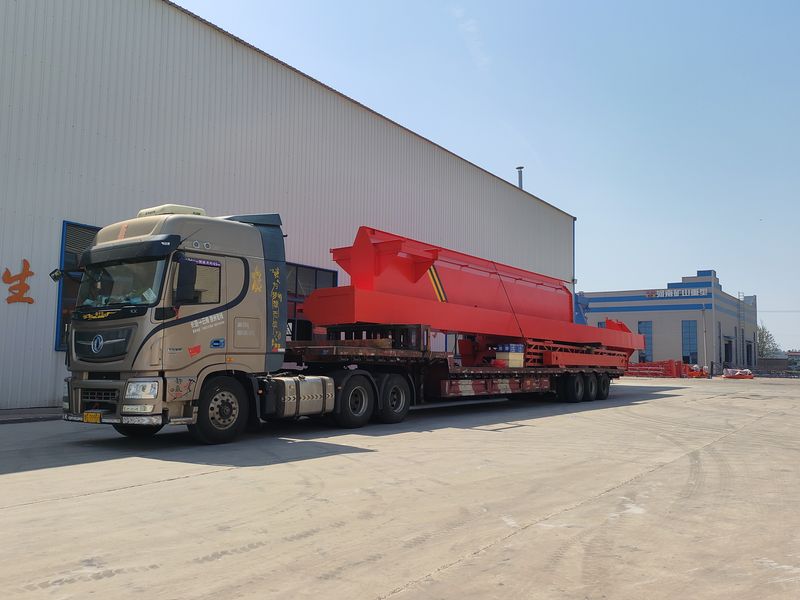 電動葫蘆門式起重機 MHxh16t—32m 制作完成，發(fā)往新疆交付客戶使用。